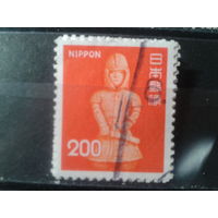 Япония, 1976. Глиняная статуэтка воина