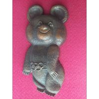 Настенное панно. Олимпийский мишка. Олимпиада 80.