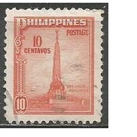 Филиппины. Памятник А.Бонифацио. Президент. 1947г. Mi#463.