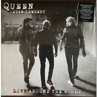 Queen + Adam Lambert – Live Around The World, 2LP + 12 page souvenir booklet, 2020