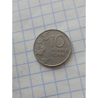 10 пенни 1990 года