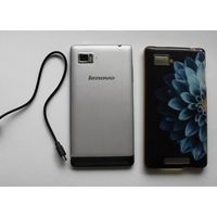 Lenovo K910 Vibe Z Dual Silver + чехол