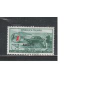 Триест А-1954(Мих.238)  *   , Автомобили, Велосипед,  (одиночка)