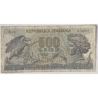 Италия 500 лир 1966 г.
