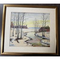 Акварель Стасеви О. 1993