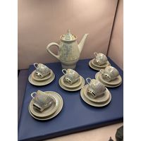 Сервиз кофейный МФЗ ,6 персон ,19 предметов