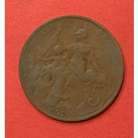 Франция 5 сантим 1902г.