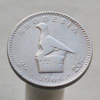 Родезия  2 шиллинга (20 центов) 1964