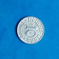 10 пфенниг (1920г.) Унна. (2) Нотгельд. UNC. Расспродажа !