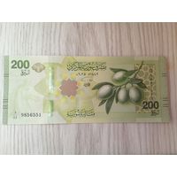 Сирия 200 UNC новая с рубля