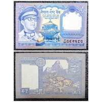 1 рупия Непал вып. 1991 г. (обр. 1974) P - 22а.5