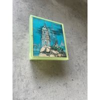 Шкатулка СССР. Переливашка. Ленинград, адмиралтейство, медный всадник. Редкая 1