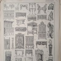 Энциклопедическая гравюра.  кон.19в. 31х24см.  Франция .