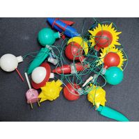 Редкая ёлочная гирлянда "Космос" ссср