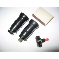 Держатель лампочки Е14, выключатель времен СССР. Лот, за все : 11 руб.