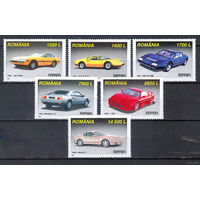 Румыния 1999 Автомобили Феррари серия    MNH
