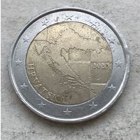 Хорватия 2 евро 2023