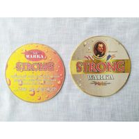 БИРДЕКЕЛИ - ПОДСТАВКИ ПОД ПИВНУЮ КРУЖКУ - 2 ШТ