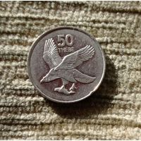 Werty71 Ботсвана 50 тхебе 2001 Орёл Орлан-крикун рыба