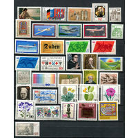 ФРГ - 1980 - Годовой набор - 35 марок - MNH