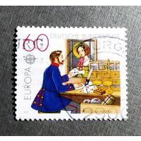 Марка Германия 1979 год История почты