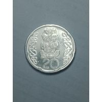 Новая Зеландия 20 центов 2006 года .