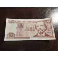 Куба 100 песо образца 2023 года UNC p129