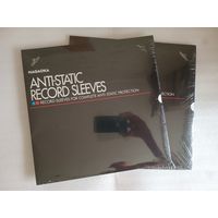 (лот - 2 шт)  Пакеты антистатические для хранения виниловых пластинок внутренние (Nagaoka) (made in Japan)
