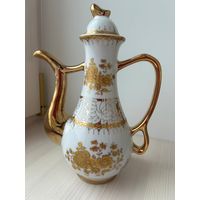Восточный кофейник золотая роза