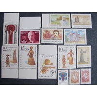 Часть марок РБ выпуска 1993 года