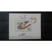 Олимпиада в Сеуле. СССР,1988, блок