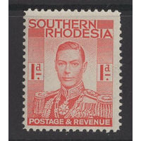 1937 Южная Родезия ** марка из серии (SG 41)