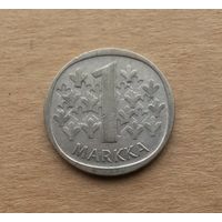 Финляндия, 1 марка 1964 г., серебро 0.350, выпуск в 1964-1968 гг.