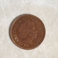 1 пенни 2007 Великобритания.