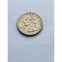 25 центов 1996 г., США