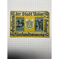 25 пфенигов (нотгельды) г. Германия.-2012