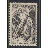 Франция 1947 Движение Сопротивления Арест бойца #806**