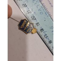 Значок 100 лет ЖД Швеции