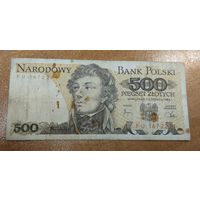 Польша 500 злотых 1982