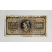 Греция. 1000 драхм 1942 г.