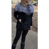 Жакет/жилет с коротким рукавом. Норка -44. ЛЮКС!