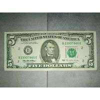 5 долларов США, 1995г.