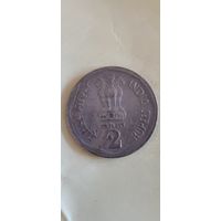Индия 2 рупий 1982