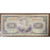 Банкнота 50 марок 1948 год. ФРГ.