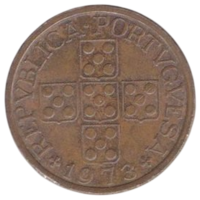 Португальская Республика (Португалия). 50 сентаво 1973, 1977, 1978. Погодовка. Цена за одну монету.