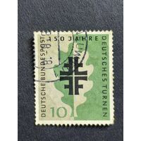 Германия 1958. 150-летие Общества гимнастики. Полная серия