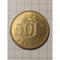 50 пенни Финляндия 1980 год