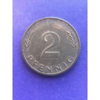 Германия ФРГ 2 пфеннига 1982 G