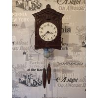 Часы кукушка на ходу.