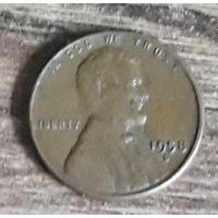 1 цент 1958 D США
